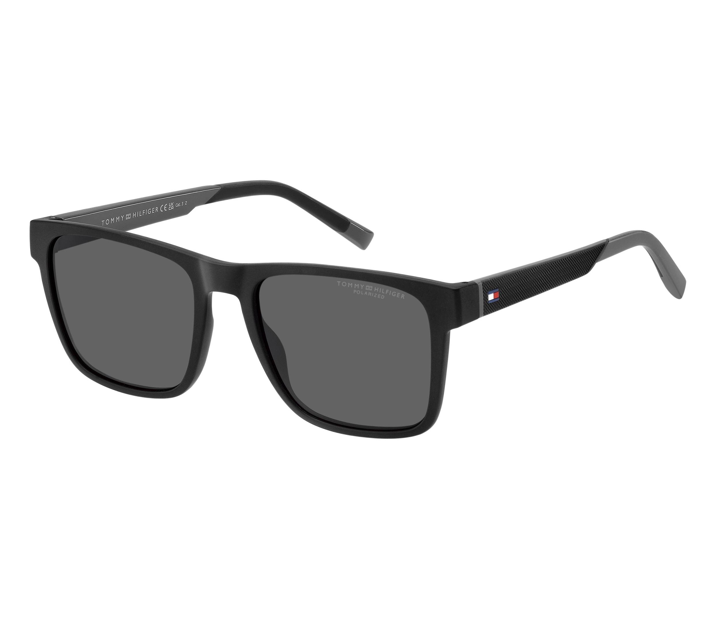 Tommy Hilfiger sunglasses TH-2144-S 08A/M9 55 19 BlackGrey - 