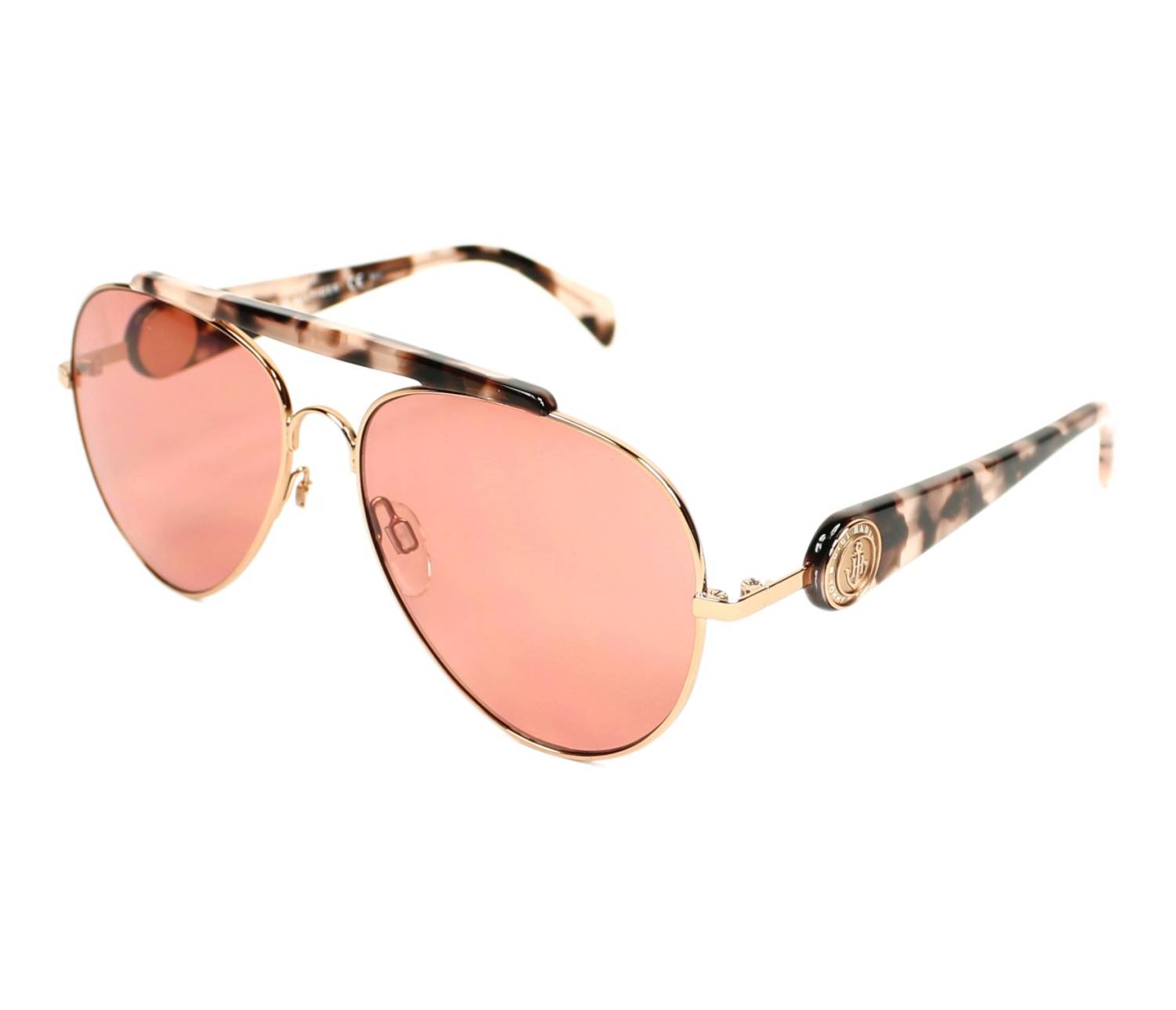 Tommy Hilfiger sunglasses TH-GIGI P80/U1 58 15 GoldBeige - 