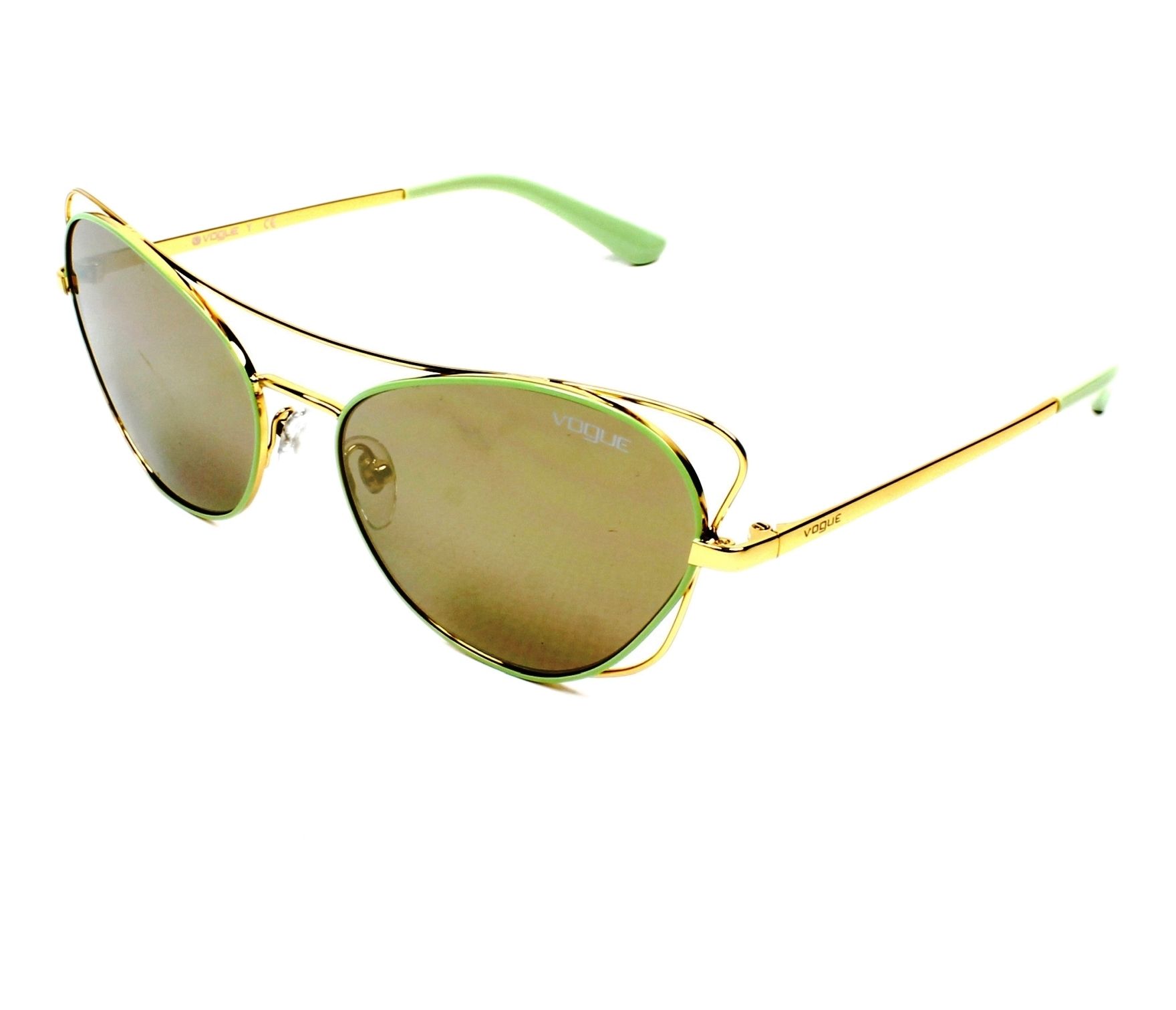 Vogue Eyewear sunglasses VO-4070-S 50655A 57 17 GoldGreen - 