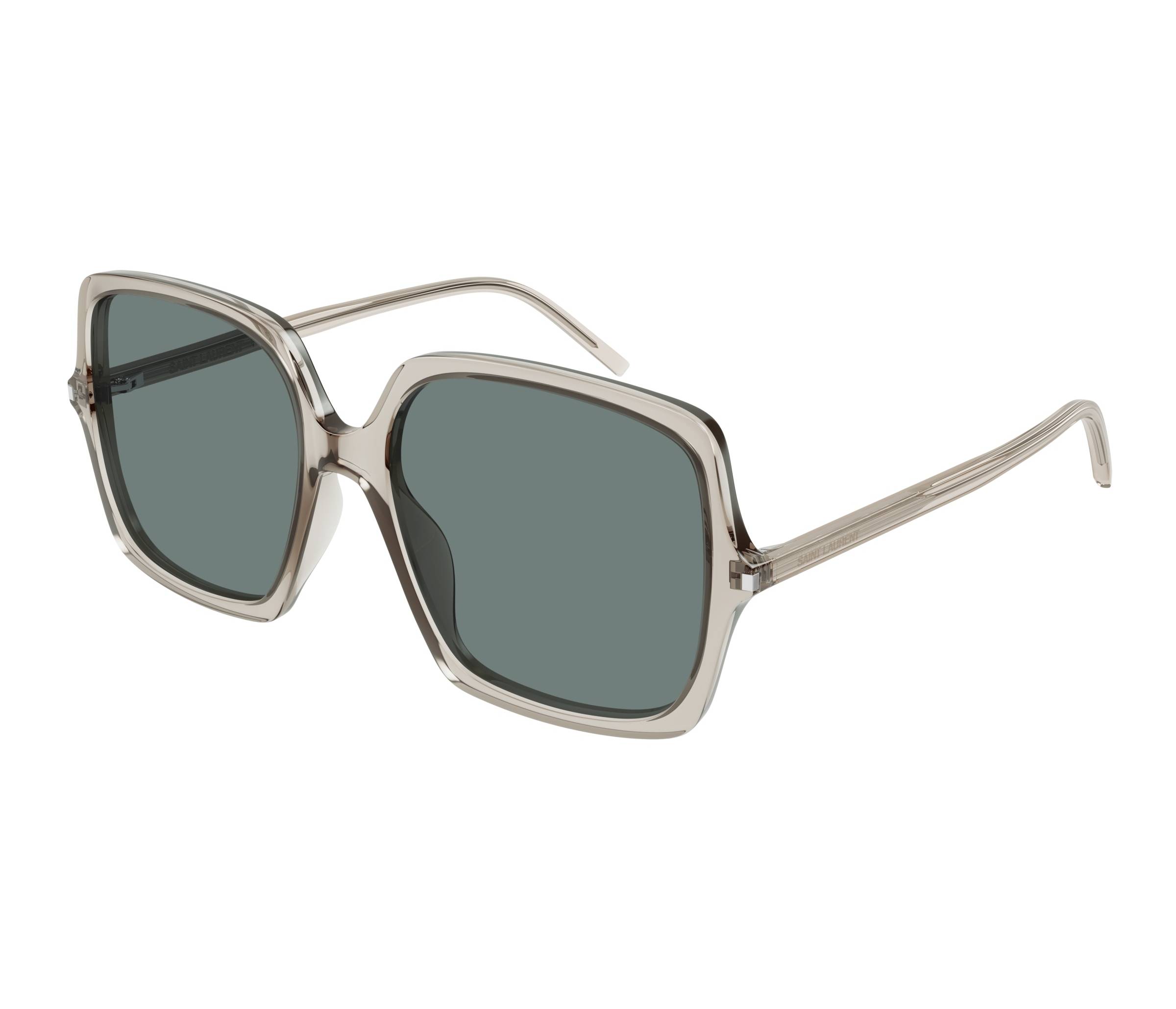 SAINT LAURENT アニャスタッススティレットヒル 【関税込】 SAINT LAURENT EYEWEAR YSL oversized cat-eye acetate