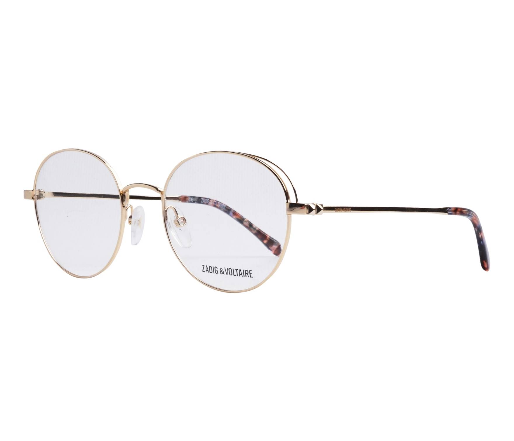 Zadig et Voltaire eyeglasses VZV-290 0300 50 19 GoldHavana - 