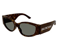 BALENCIAGA BB0258S 002 Havana Sunglasses 58MM NEW in Case & Authenticity Balenciaga Sunglasses BB0258S 002 main image 4