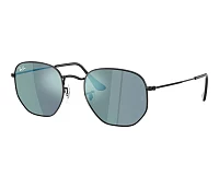 Ray-Ban Sunglasses Hexagonal Flat Lenses RB-3548-N 001/22
