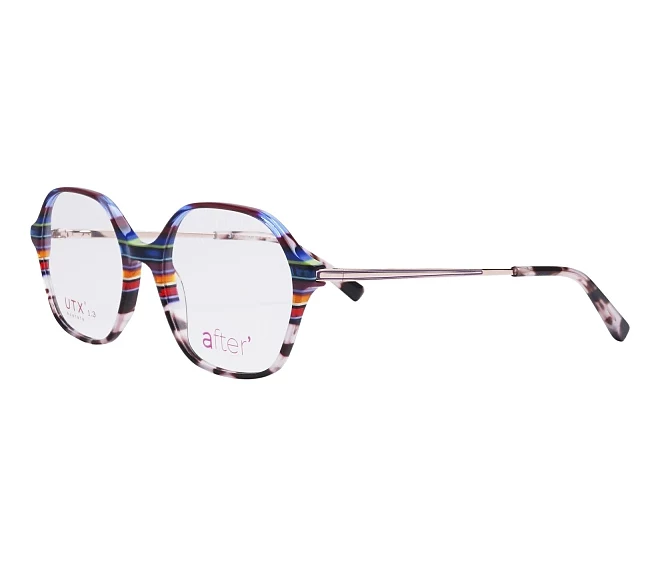 After eyeglasses AF-172 04 50 17 BlueRose gold