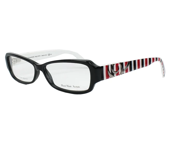 Alexander McQueen eyeglasses AMQ-4161 R3F 53 13 BlueRed