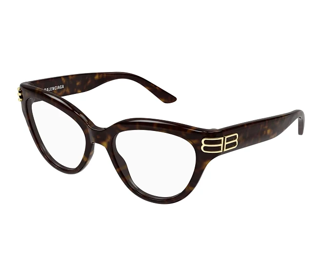 Balenciaga eyeglasses BB0436O 002 55 18 Havana
