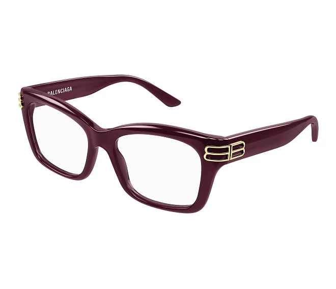 Balenciaga eyeglasses BB0472O 004 54 18 Burgundy