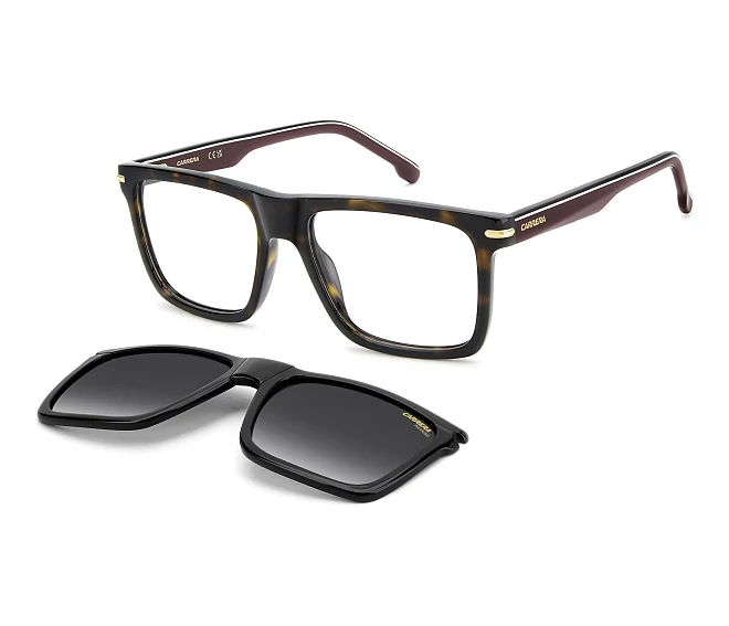 Carrera eyeglasses CA-387-C 086/WJ 56 18 Havana
