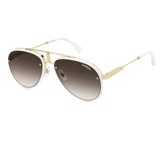 Carrera sunglasses CARRERA-GLORY VVP/YK 58 17 GoldIvory