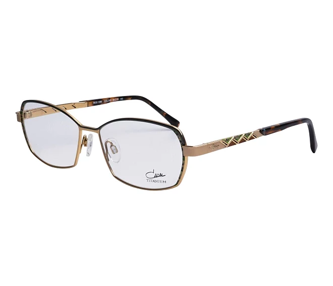 Cazal eyeglasses 1288 003 54 15 GreenGold