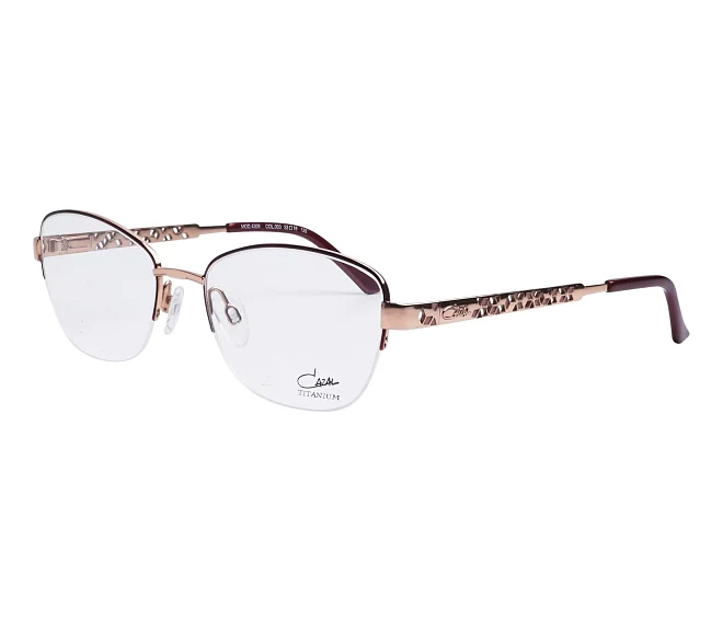 Cazal eyeglasses 4309 003 53 18 Rose goldBordeaux