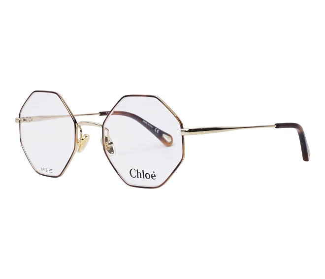 Chloe eyeglasses CH0022O 007 50 20 GoldHavana