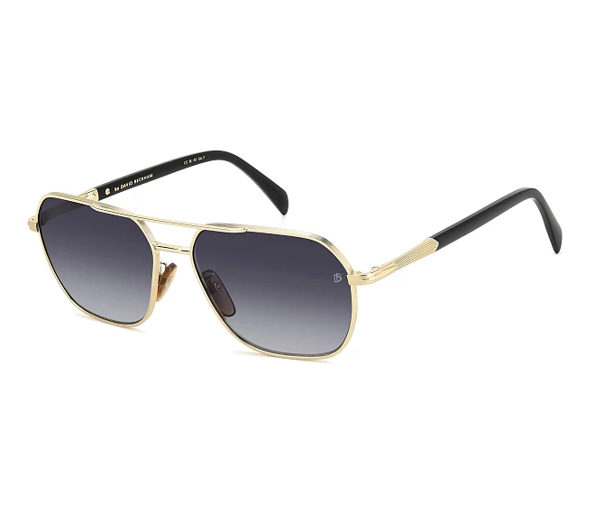 David Beckham sunglasses DB-1128-G-S RHL9O 59 16 GoldBlack