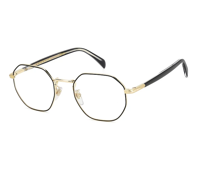 David Beckham eyeglasses DB-1133 RHL 50 21 GoldBlack