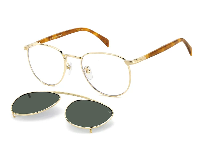 David Beckham eyeglasses DB-1144-CS ONR 52 20 SteelBrown