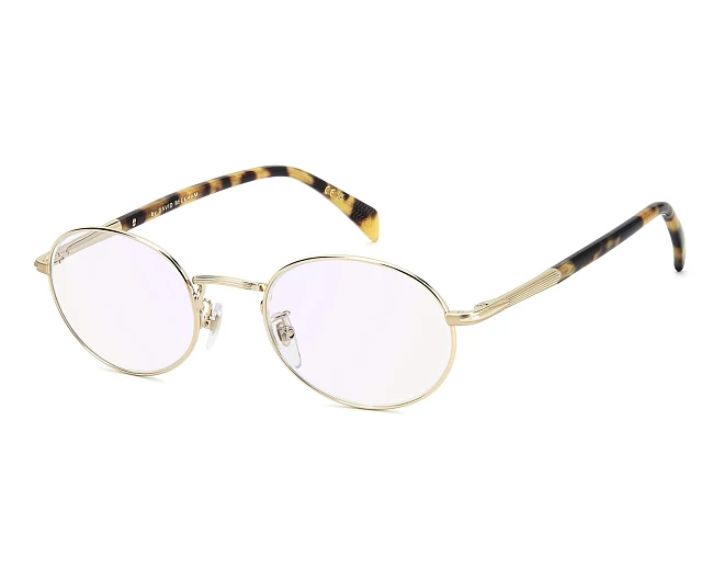 David Beckham eyeglasses DB-1203 HM2 50 21 Gold