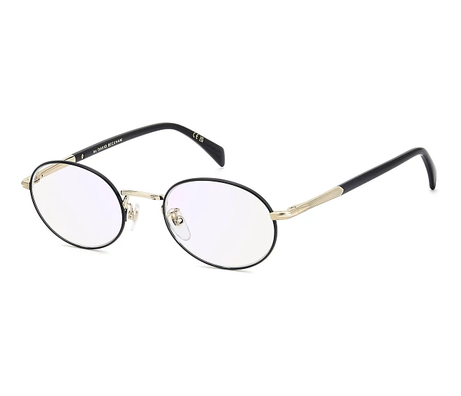 David Beckham eyeglasses DB-1203 RHL 50 21 GoldBlack