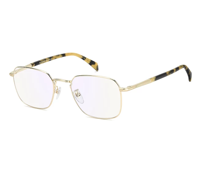 David Beckham eyeglasses DB-1204 HM2 52 20 Gold