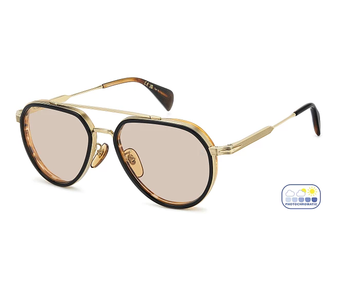 David Beckham sunglasses DB-1226-G-S RHL/63 57 18 GoldBlack