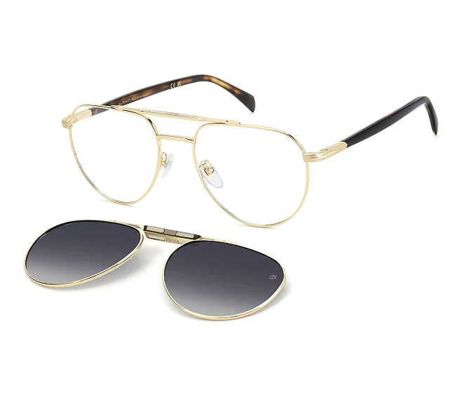 David Beckham eyeglasses DB-1238-C J5G/Z7 55 19 Gold