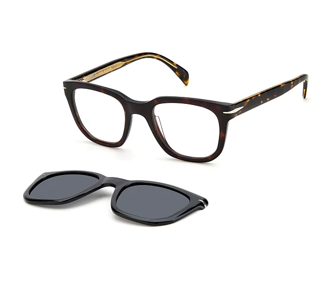 David Beckham eyeglasses DB-7043-CS 086/M9 50 21 Havana