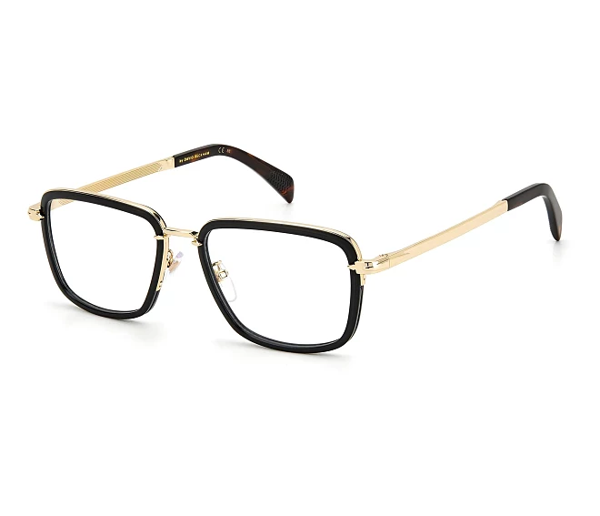 David Beckham eyeglasses DB-7072-F RHL 54 18 GoldBlack