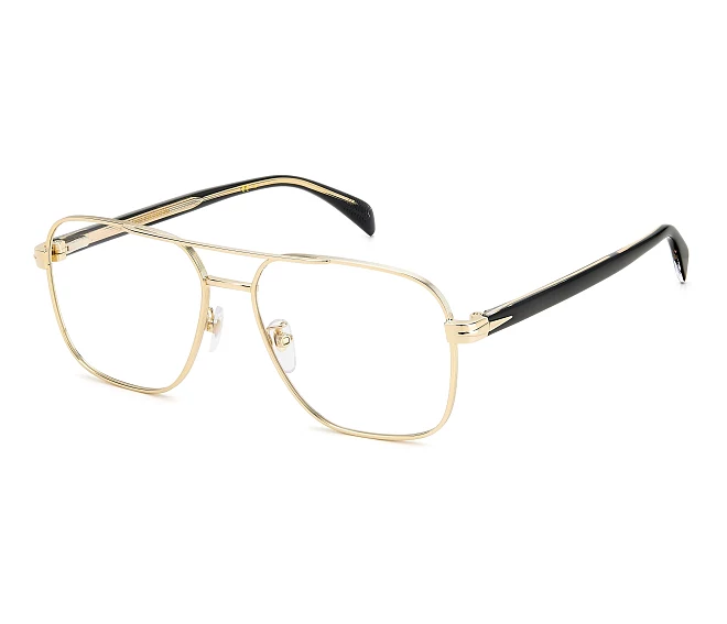 David Beckham eyeglasses DB-7103 RHL 57 16 GoldBlack