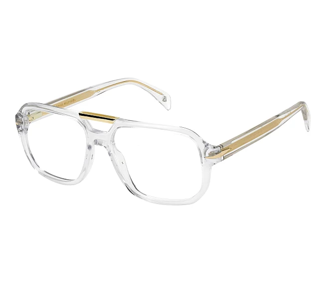 David Beckham eyeglasses DB-7108 REJ 56 16 GoldCrystal