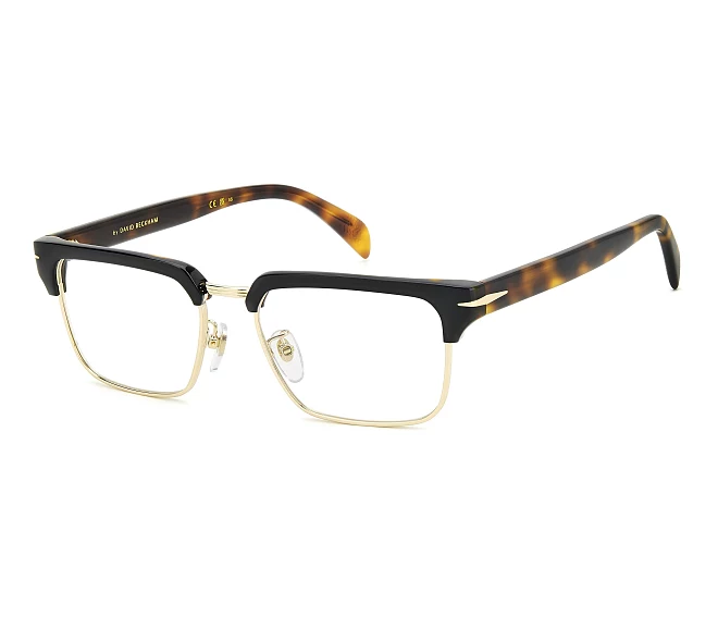 David Beckham eyeglasses DB-7112 XWY 54 18 BlackGold