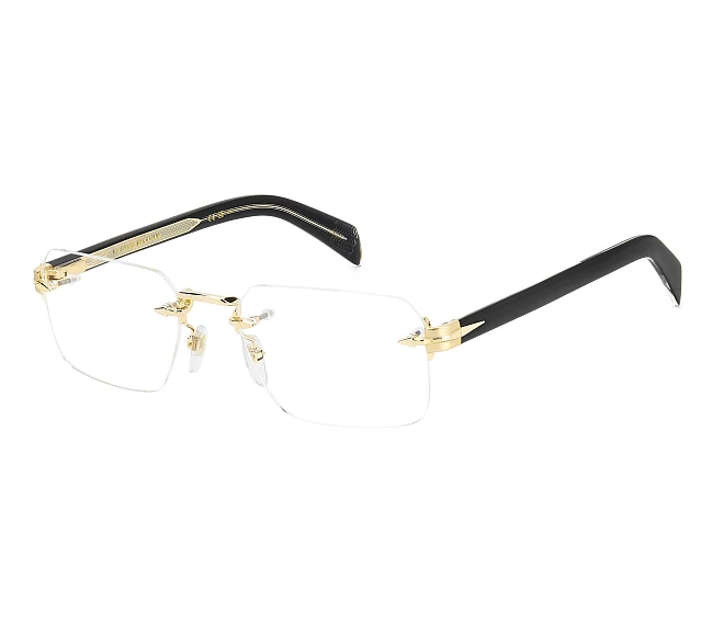 David Beckham eyeglasses DB-7116 RHL 54 20 GoldBlack