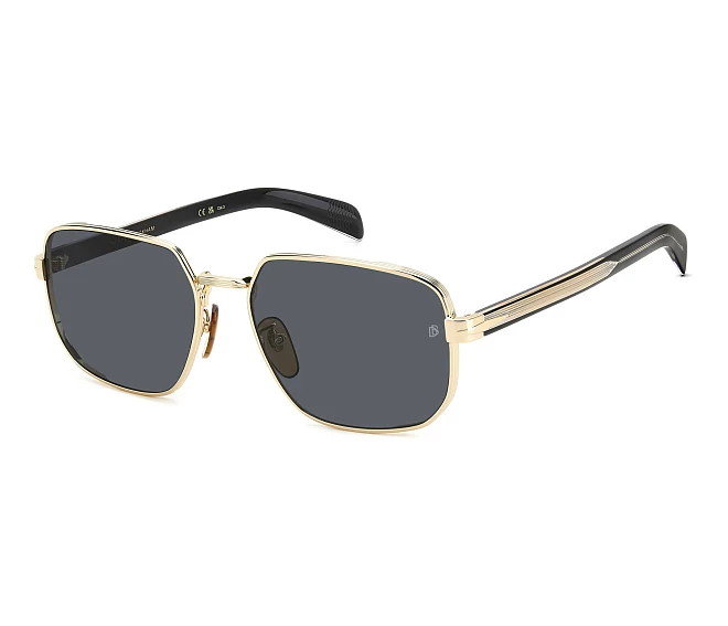 David Beckham sunglasses DB-7121-G-S RHL/IR 60 18 GoldBlack