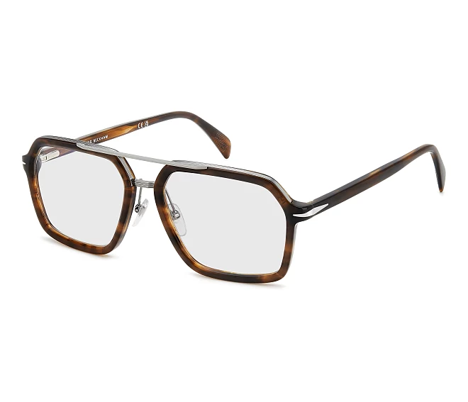 David Beckham eyeglasses DB-7128 6C5 56 18 BrownRuthenium