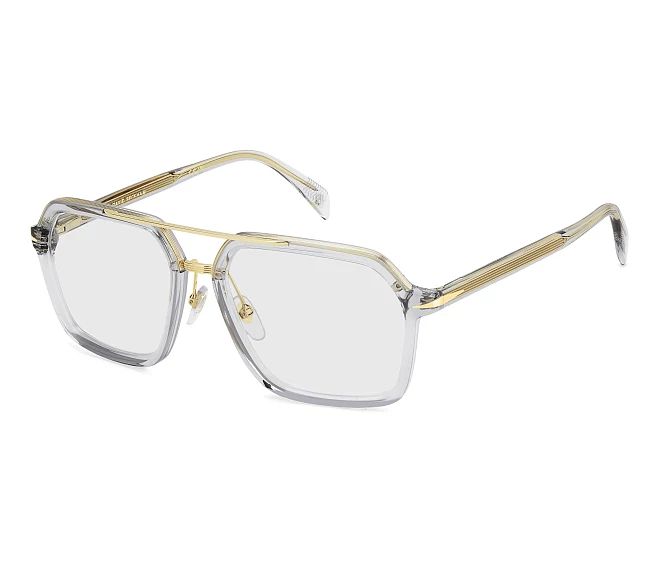 David Beckham eyeglasses DB-7128 FT3 56 18 GreyGold