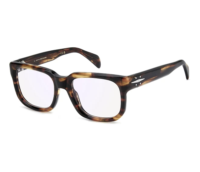 David Beckham eyeglasses DB-7156 WR9 53 20 HavanaGold