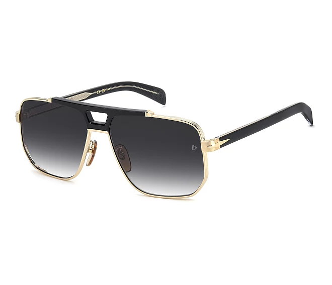 David Beckham sunglasses DB-7157-S RHL/9O 61 15 GoldBlack
