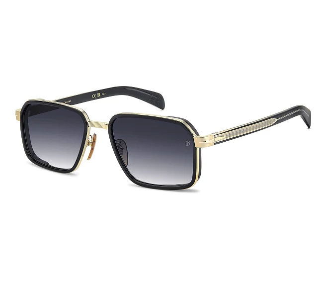David Beckham sunglasses DB-7158-S RHL/08 57 19 GoldBlack