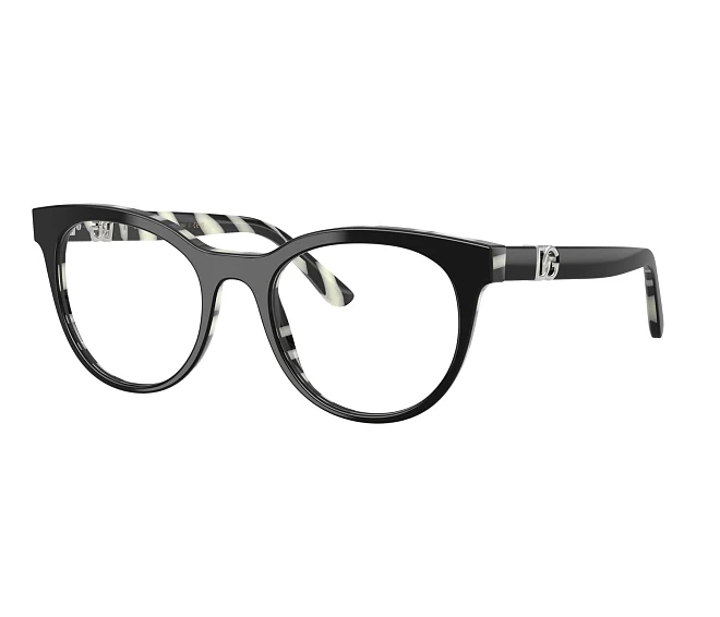 Dolce & Gabbana eyeglasses DG3399 3372 52 20 Black