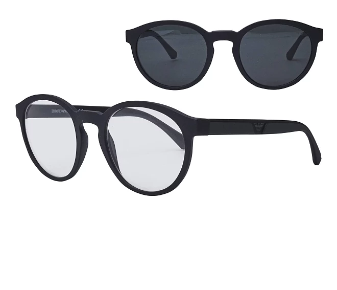 Emporio Armani eyeglasses EA-4152 50421W 52 21 Black