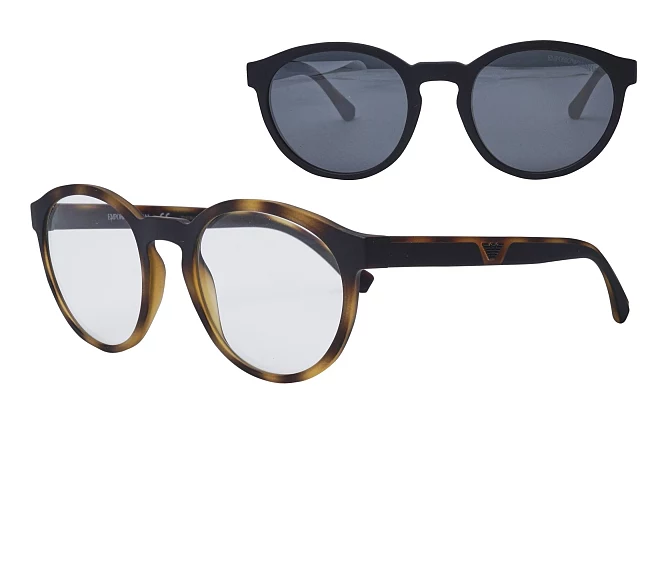 Emporio Armani eyeglasses EA-4152 58021W 52 21 Havana
