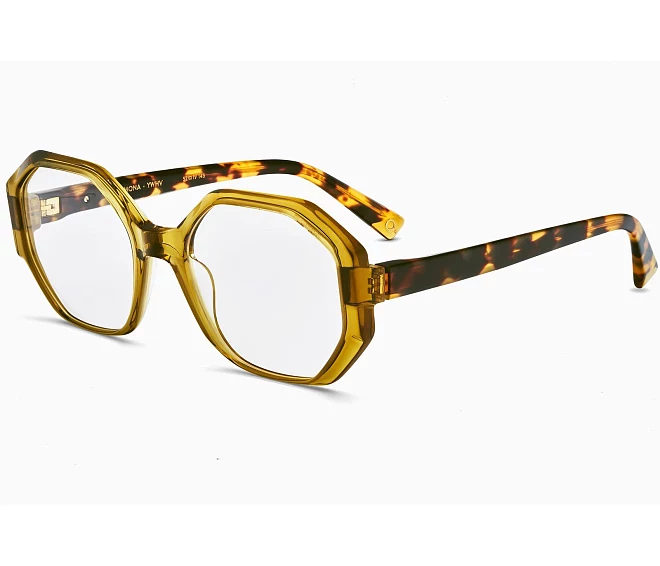 Etnia Barcelona eyeglasses ANEMONA YWHV 52 19 YellowHavana