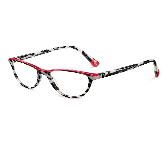 Etnia Barcelona eyeglasses HALF MOON ZEFU 51 18 ZebraFuchsia