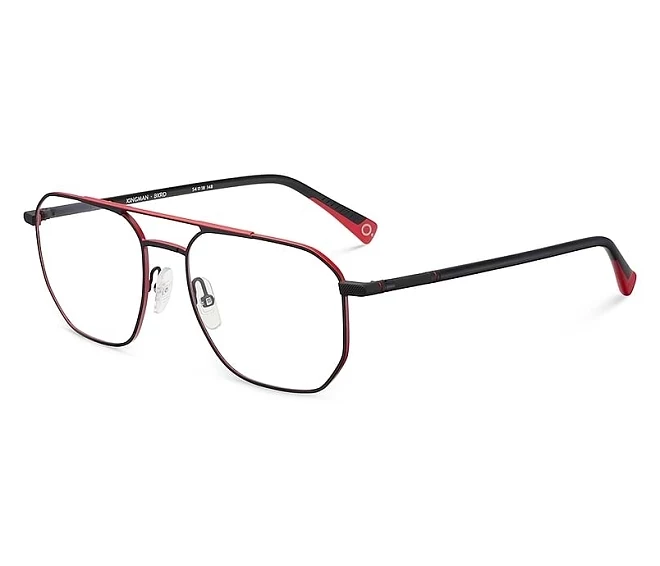 Etnia Barcelona eyeglasses KINGMAN BKRD 54 18 BlackRed
