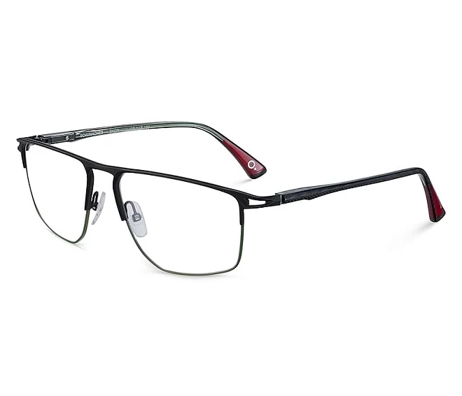 Etnia Barcelona eyeglasses SCHUMACHER BKGR 58 17 BlackGreen