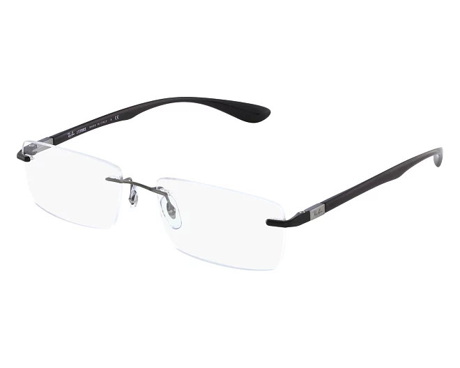 Ray-Ban eyeglasses RX8724 1000 56 17 Grey