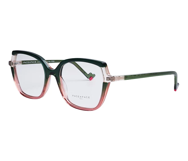 Face a Face eyeglasses BOCCA-TWEET-2 1946 55 18 GreenRed