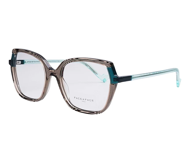 Face a Face eyeglasses BOCCA-TWEET-2 4321 55 18 StripesGreen