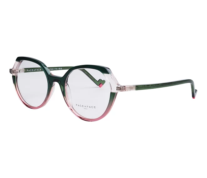 Face a Face eyeglasses BOCCA-TWEET-3 1946 50 19 GreenRed