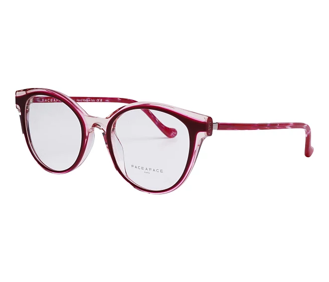 Face a Face eyeglasses BULLE-2 3006 50 18 RedCrystal