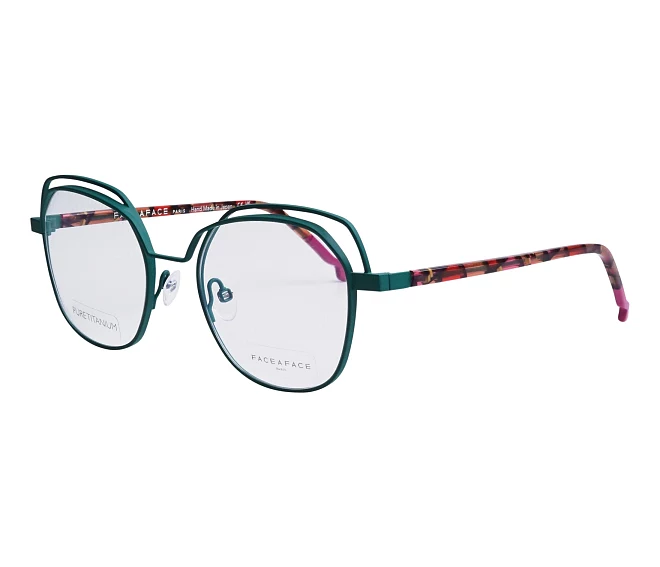 Face a Face eyeglasses CALDER-2 9885 50 18 GreenHavana