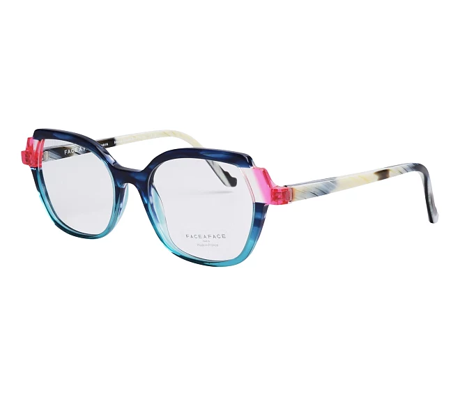 Face a Face eyeglasses MOVES-3 4017 53 18 BluePink